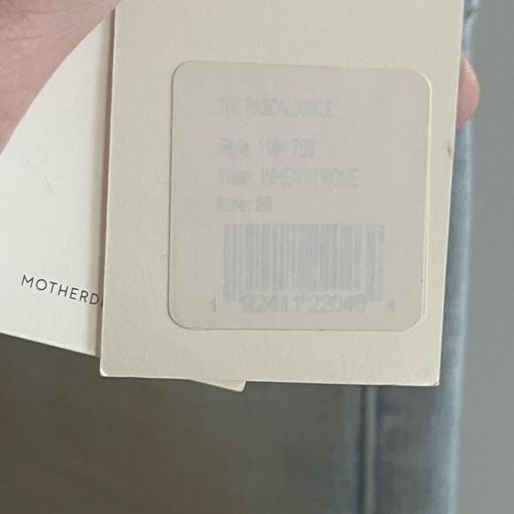 NEW MOTHER The Rascal Ankle Jeans in When in Rome Light Wash 100% Exclusive 25 - Picture 5 of 11